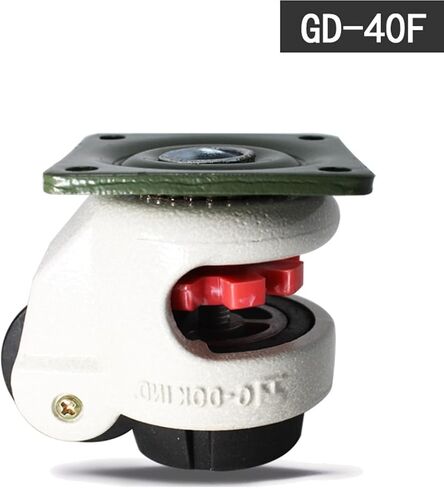 GD-40F Level Adjustment Caster with Support Frame Load Capacity 50kg Raise Height 10mm 1Pcs in Saudi Arabia