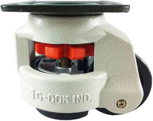 GD-40F Level Adjustment Caster with Support Frame Load Capacity 50kg Raise Height 10mm 1Pcs in Saudi Arabia