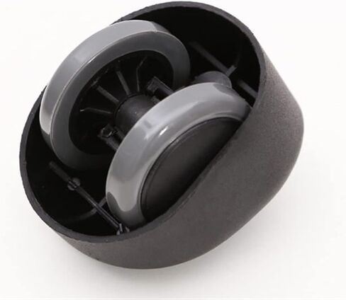 PU Wheels Computer Chair Casters Card Spring Type Wrap-Around Wheels Furniture Caster 1Pcs in Saudi Arabia