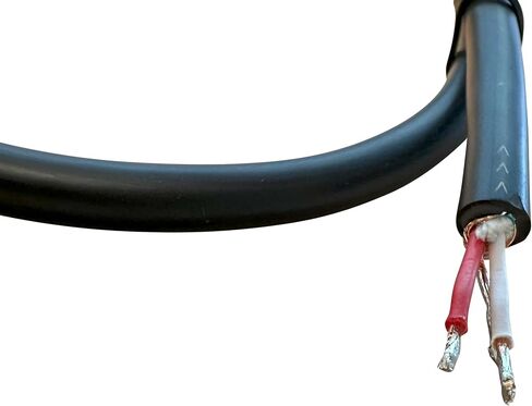 Premium XLR Cable Open End, Pigtail 3 Pin Connector, Microphone Wire, Includes Heat Shrink Tubes for Professional Audio Recording (Male to Bare Wire) in Saudi Arabia