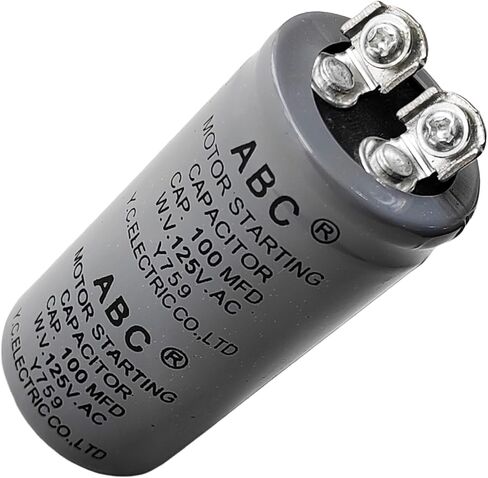 ABC CD60 محرك بدء تشغيل 100MFD 100UF 125VAC HVAC 125V مكثف ABC CD60 100MFD in Saudi Arabia
