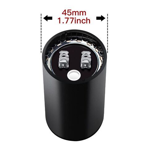 200-240 UF/MFD CD60 CAPACITOR ± 20 ٪ 50/60 HZ 110-125 VAC Round Motor Well Pump Start (200-240 UF/MFD ، 2) in Kuwait