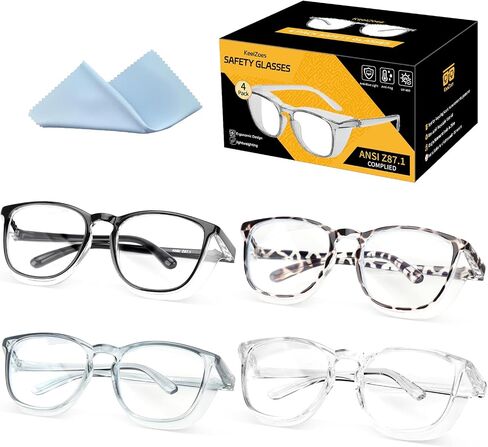 Safety Glasses Anti Fog Goggles For Women, Nurses Protective Eyewear Blue Light & UV Blocking Eye Protection Glasses in Saudi Arabia