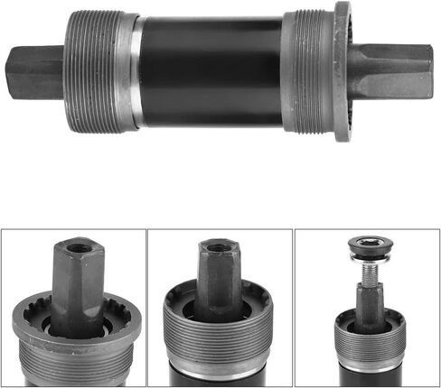 محامل الحمام كرنك ، كرنك ARM170 68/73 ملم قوس أسفل ، قوس أسفل ، قوس أسفل قوسين الأجزاء محور كرنك مربعة لكرنك مدبب مربع (68 × 122.5L) in Saudi Arabia