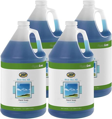 Zep Blue Sky Foaming Antibacterial Soap Soap - 1 جالون (حالة من 4) 332124 - يطهر اليدين ، معتدل على الجلد in Saudi Arabia