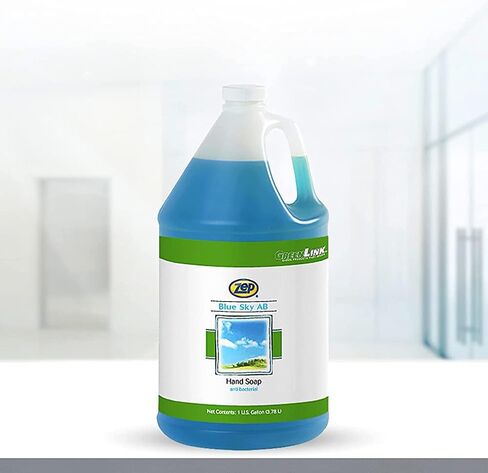 Zep Blue Sky Foaming Antibacterial Soap Soap - 1 جالون (حالة من 4) 332124 - يطهر اليدين ، معتدل على الجلد in Saudi Arabia