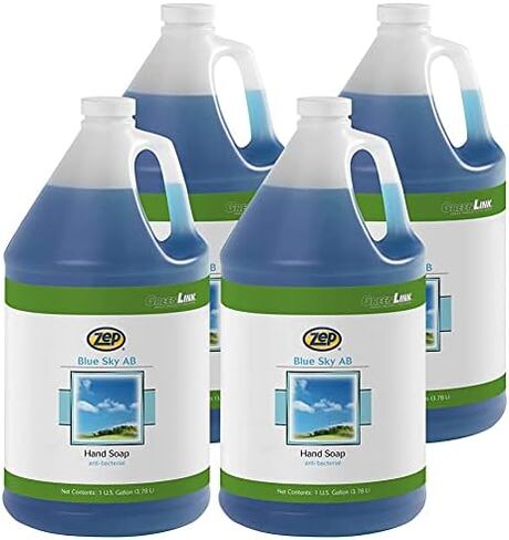 Zep Blue Sky Foaming Antibacterial Soap Soap - 1 جالون (حالة من 4) 332124 - يطهر اليدين ، معتدل على الجلد in Saudi Arabia