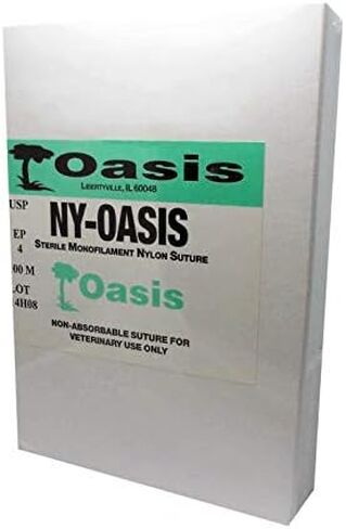 Nylon Suture Cassette by Oasis, Size 3-0, 100 Meters, Vet Use in Saudi Arabia