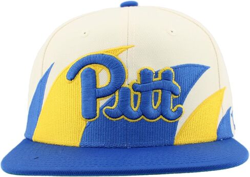 Zhats Standard NCAA مرخص رسميًا Hat Flat Snapback Z11 Retro Sharktooth ، لون الفريق ، حجم واحد in Kuwait