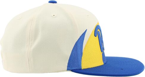 Zhats Standard NCAA مرخص رسميًا Hat Flat Snapback Z11 Retro Sharktooth ، لون الفريق ، حجم واحد in Kuwait