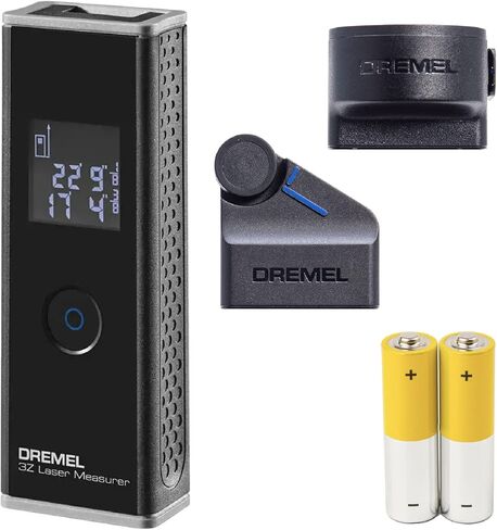 Dremel 3-in-1 Digital Measurement Tool - Includes Laser Measure, Tape Measure Attachment, Wheel Adapter Attachment - Dremel HSLM-01 in Saudi Arabia