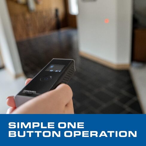 Dremel 3-in-1 Digital Measurement Tool - Includes Laser Measure, Tape Measure Attachment, Wheel Adapter Attachment - Dremel HSLM-01 in Saudi Arabia