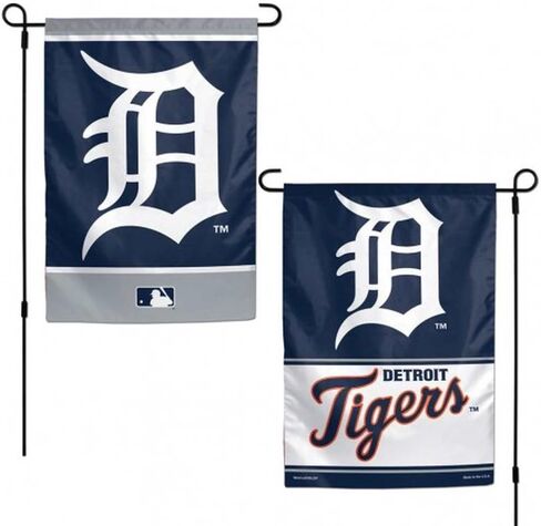 Wincraft MLB Detroit Tigers 12x18 Garden Style 2 Sided Flag, One Size, Team Color in Saudi Arabia