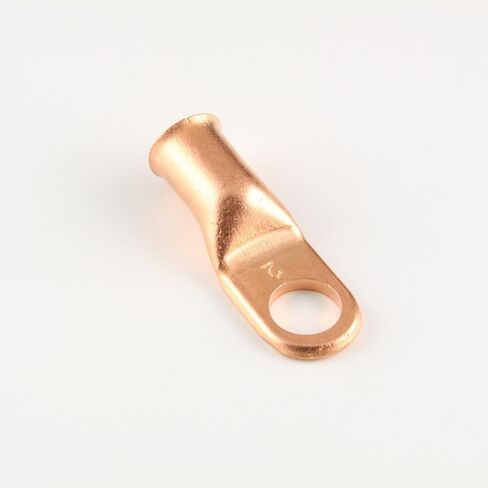 2 Ga. 3/8" Stud Copper Lugs - (Pack of 10) in Saudi Arabia