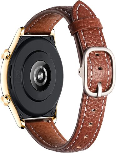 حزام ناعم حقيقي 20 مم حزام ناعم سريع معصمه متوافق مع Garmin Vivoactive 6 ، Vivoactive 5 ، Vivoactive 3 Smartwatch for Women in Kuwait