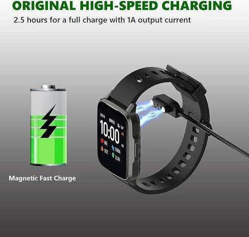 Charger Compatible for 3Plus Vibe Plus/Vibe +/Vibe Lite/Vibe Pro/Vibe+ Gen 2/Vibe Plus Gen 2 Charging Cable, Replacement Magnetic USB Charger Cable Cord for 3Plus Vibe Plus, Durable Portable Charger in Saudi Arabia