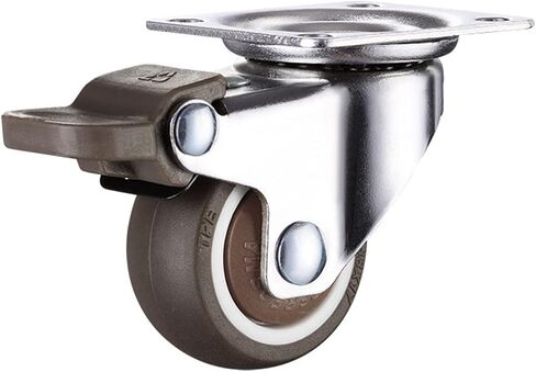 Light Furniture Casters Wheel with Bearing Rubber Super Mute Wheels 1Pcs(Fixed Direction x2,2 inche) in Saudi Arabia