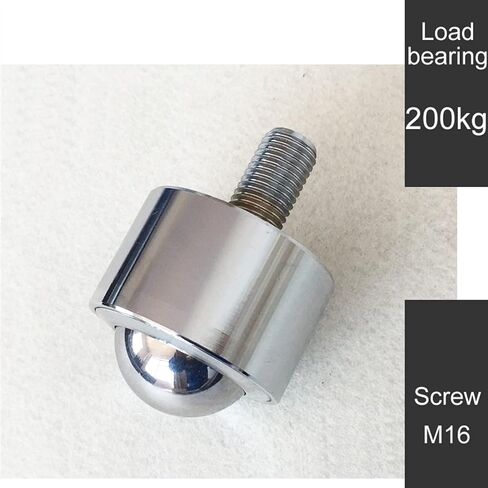 عجلات العجلات الكرة الجولة ksm30-fl m16 تحميل الدب 200 كجم الأجهزة 1pcs in Saudi Arabia