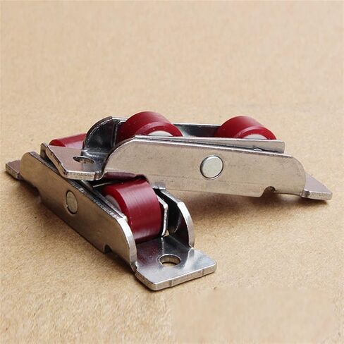 Stainless Steel Door Window Silent Nylon Pulley Wheel Sliding Door Fittings Glass Door Sliding Rollers in Saudi Arabia