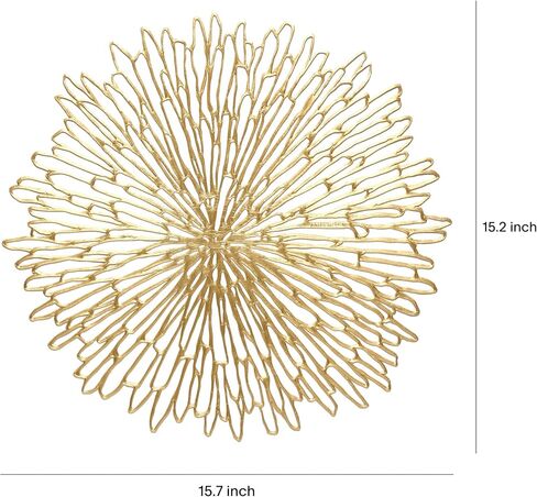 مجموعة Chilewich من 8 - مضغوطة blomains في حصيرة طاولة مفتوحة للرعاية سهلة - داخلي/خارجي - 15.7 "× 15.2" شواحن مستديرة in Saudi Arabia