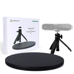Creality 3D Scanner Turntable and Tripod Kits for CR-Scan Otter/Raptor 3D Scanner with 1/4 inch Standard Thread, 7.87 inches Diameter Turntable in Kuwait