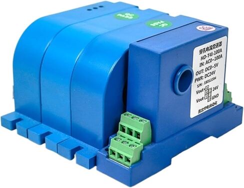 Rail Type AC 150 Current Transmitter Current 15mm Effect Current(DC,Input 0-150A_12-28VDC Power_Output 0-20MA) in Saudi Arabia