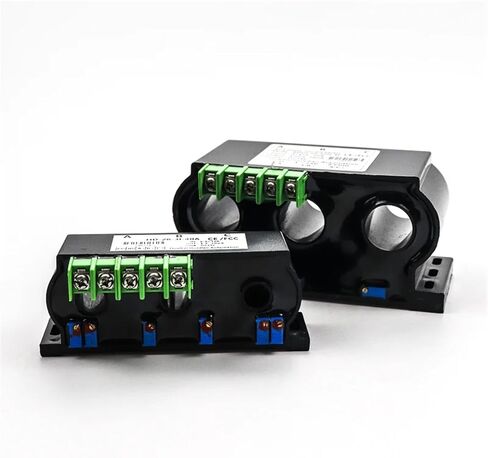 0-50A تيار التيار تيار تيار ثلاث مراحل محول مستشعر المستشعر 0-100V كابل مثقبة (3 المرحلة 0-150A AC_4-20MA Out_24VDC الطاقة) in Saudi Arabia