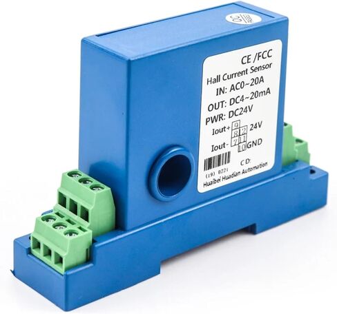Current Sensor Transducer Ac/Dc Current Sensor 0-50A Open Loop Transmitter(DC Current Input,Input 0-120A_220VAC Power_Output 4-20MA) in Saudi Arabia
