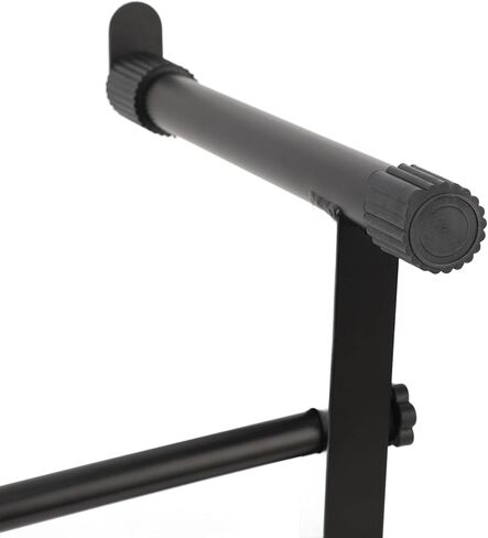 DIYDEG Universal Teier Second Stand for Electronic Piano Keyboard Stand ، 2 Tier Keyboard Stand 16.5-29.5in عرض قابل للتعديل ، محول تمديد لوحة المفاتيح على شكل L. in Kuwait
