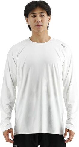TYR Men's Athletic Performance Workout Raglan Long Sleeve Tech Tee in Saudi Arabia