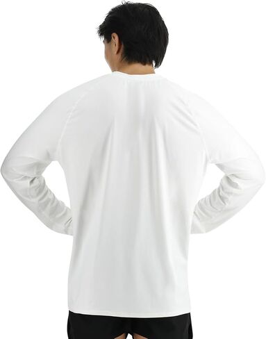 TYR Men's Athletic Performance Workout Raglan Long Sleeve Tech Tee in Saudi Arabia