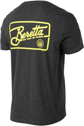 Beretta Men's Retro Patch Lightweight Breathable Cotton/Poly Blend Crewneck Casual Outdoor Hunting Short Sleeve T-Shirt in Saudi Arabia