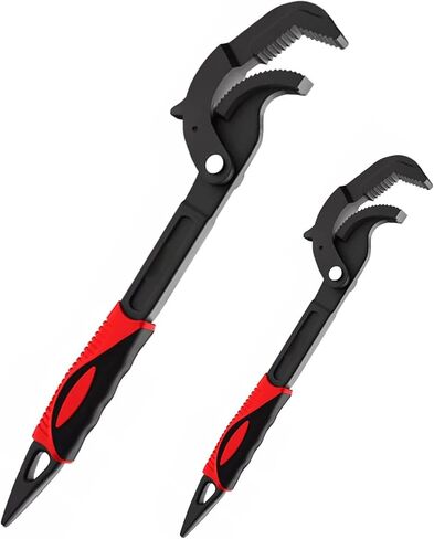 مجموعة وجع الأنابيب لضبط أنابيب Win & Ying ، 2 حزمة 10 '' و 14 '' أدوات السباكة الشاقة في التقديم ، أداة أنابيب الفكين القابلة للتعديل لـ 0.55 ''-2.36 '' /14-60mm duts use in Kuwait