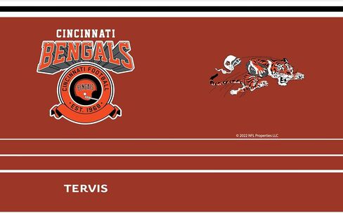 Tervis Traveler NFL Cincinnati Bengals - Cuper Trembly Trembly Cup Cup Cup Cup Cups Barks Barch و Hot ، 30oz ، الفولاذ المقاوم للصدأ in Saudi Arabia