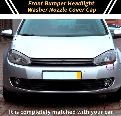 1 PC PCPER COMPER WASHER GUSSH COOD COOD FOW VW GOLF 6 MK6 GTI 2009-2013 WOSPER TRIM COVER in Saudi Arabia