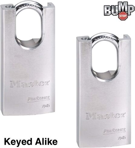 Master Lock - Four (4) Security Pro Series Badlocks 7045NKA -4 W/Bumpstop Technology in Saudi Arabia