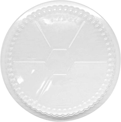 Karat AF-KDL07 7" OPS Dome Lids for Foil Containers (Case of 500) in Saudi Arabia