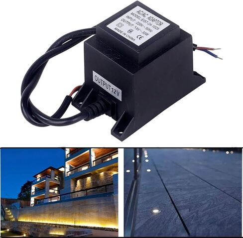 محول LED 12V إمدادات الطاقة AC/AC 5-80W محول إمدادات الطاقة في الهواء الطلق مع EU PLIC IP67 لمسبح إضاءة LED (10W) in Saudi Arabia