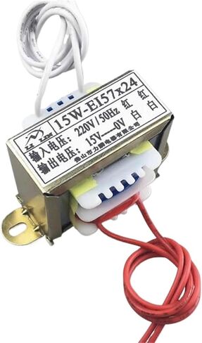 محول 15W EI57X24 المواصفات 220V إلى 6V9V12V15V18V24V واحد ومجموعة مزدوجة مجموعة النحاس النحاس مزود الطاقة (الجهد الإدخال 380V ، 28 فولت) in Saudi Arabia