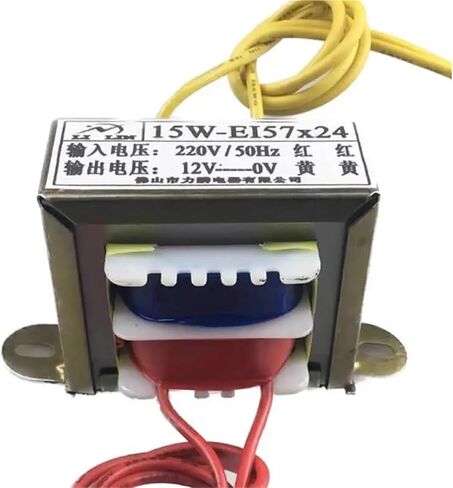 محول 15W EI57X24 المواصفات 220V إلى 6V9V12V15V18V24V واحد ومجموعة مزدوجة مجموعة النحاس النحاس مزود الطاقة (الجهد الإدخال 380V ، 28 فولت) in Saudi Arabia