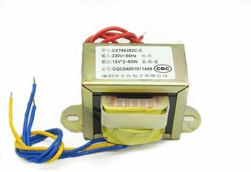 EI66*36 محول الطاقة 60W DB-60VA 220V/380V إلى 6V/9V/12V/15V/18V/24V/Single/Double AC (380V Single V 2 ، AC9V) in Saudi Arabia