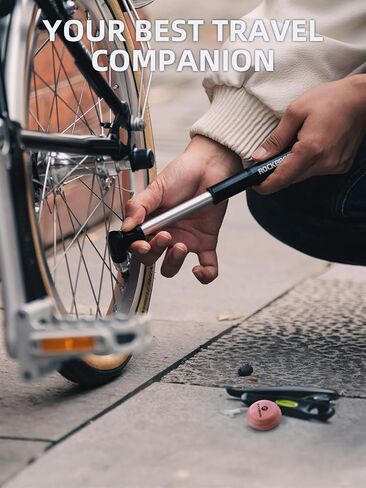 Rockbros Bike Tyre Patch Kit 18-Pcs مجموعات تصحيح أنبوب غير جاهل للدراجات ، دراجة نارية ، إصلاحات إطارات مسطحة للدراجة الجبلية ، مجموعة تصحيح الدراجات مع ذراع الإطارات 5 حزم in Kuwait