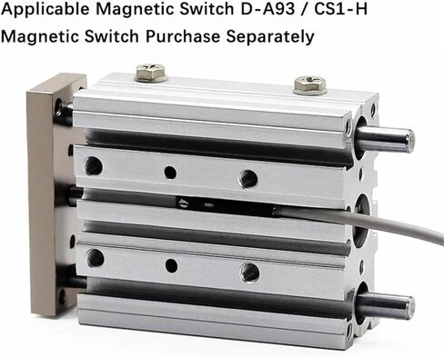 1PCS MGPL TYPE PNEUMATIC LUPACT GUIDE Cylinder MGPL32 MGPL40 MGPL50 MGPL63 MGPL80 MGPL100 Stroke 50/75/100/125/150/200mm (Stroke 200Mm ، Bore 100mm) in Kuwait