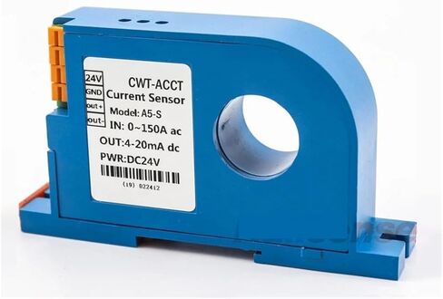 AC 0-400A Input 4-20mA/RS485 Output Din Type Closed Loop Current Transmitter Perforated AC Ampere Signal Sensor Current Sensor(Rs485 Output,AC0-400A Input) in Saudi Arabia