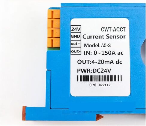 AC 0-400A Input 4-20mA/RS485 Output Din Type Closed Loop Current Transmitter Perforated AC Ampere Signal Sensor Current Sensor(Rs485 Output,AC0-400A Input) in Saudi Arabia