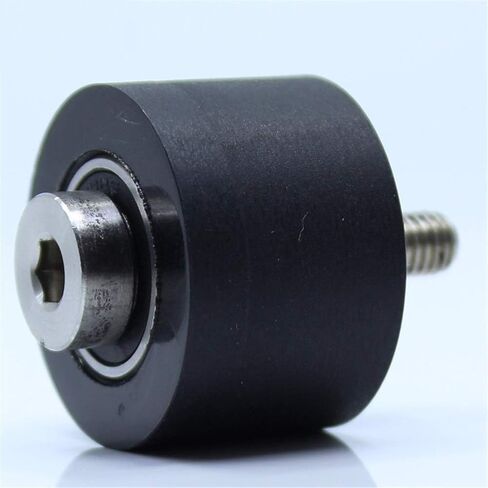 Power Transmission Products PU 6800 Bearing 10x35x30mm Rubber-Coated Driven Roller Conveyor Belt Double Bearing for Cash Registers Ball Bearings(2Pcs) in Saudi Arabia