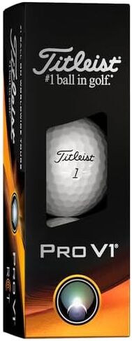 Titleist Golf Pro V1 RCT 3-Balls, White in Saudi Arabia