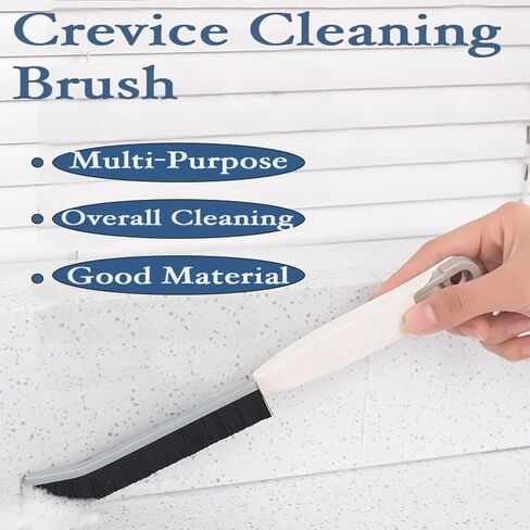 فرشاة تنظيف Crevice ، 3 مساءً أداة تنظيف متعددة الأغراض مع فرشاة نظافة الجص الصلب ، فرشاة المرحاض ، فرشاة فرك لبلاط الدش ، أدوات الفجوة النحيفة للاستخدام المنزلي ، الحمام ، المطبخ in Kuwait