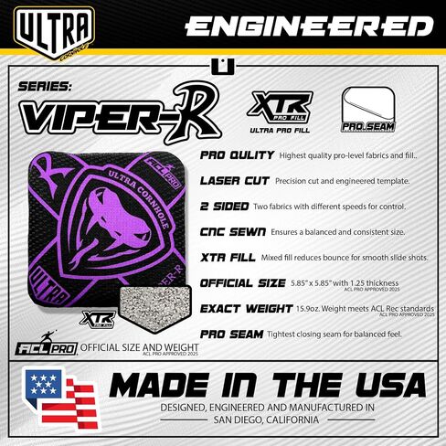 حقائب حقائب الأكياس Viper -R cornhole - معتمدة ACL in Saudi Arabia