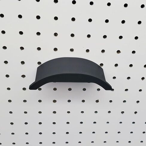 1/4" Pegboard Compatible Hook, Headphone Holder, Holds Over-The-Ear Devices for Pegboard Display, Home Office Electronics Organization (Matte White) in Saudi Arabia